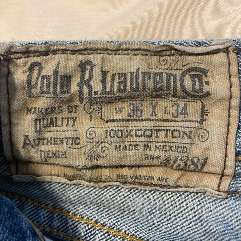 Polo jeans 36x34 - Picture 3 of 3